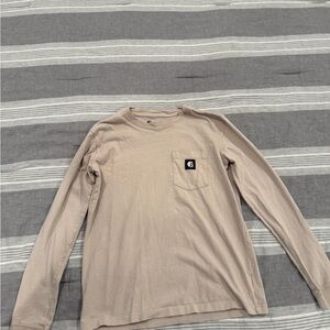 Carhartt Men's Tan Long Sleeve Shirt